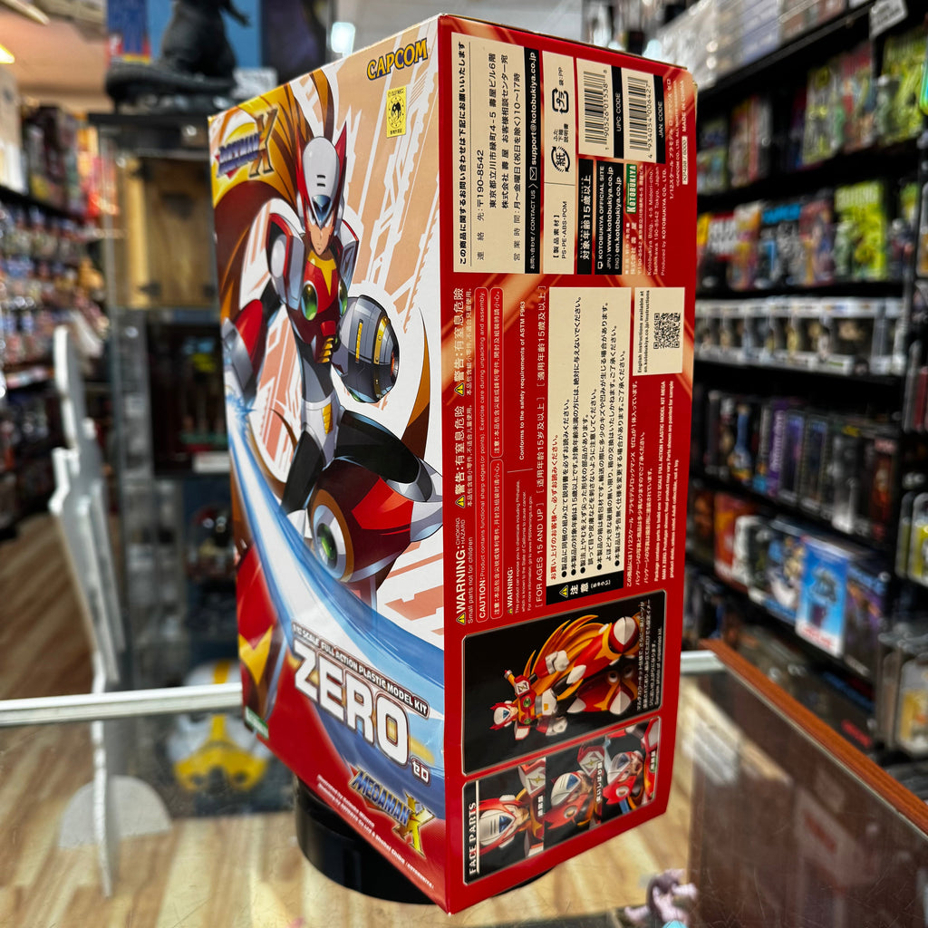Zero 1/12 Scale Model Kit 8087 (Mega Man, Kotobukiya) product image 4, provided for visual reference and product detail