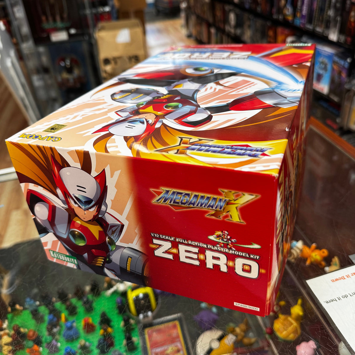 Zero 1/12 Scale Model Kit 8087 (Mega Man, Kotobukiya) product image 7, provided for visual reference and product detail