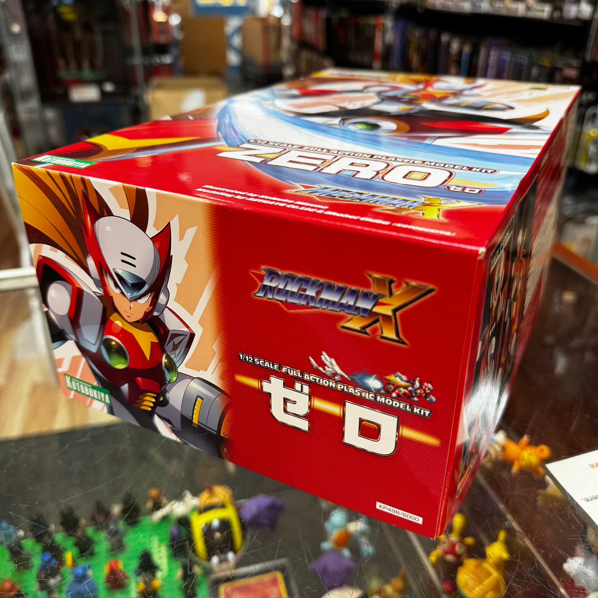 Zero 1/12 Scale Model Kit 8087 (Mega Man, Kotobukiya) product image 8, provided for visual reference and product detail