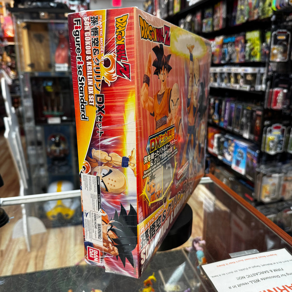 Son Goku & Krillin DX Figurise Standard 8093 (Dragon Ball Z, Bandai) Sealed product image 2, provided for visual reference
