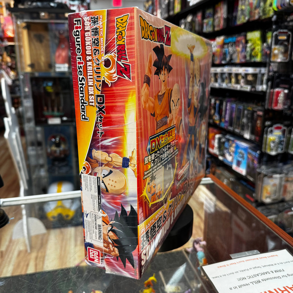 Son Goku & Krillin DX Figurise Standard 8093 (Dragon Ball Z, Bandai) Sealed product image 2, provided for visual reference