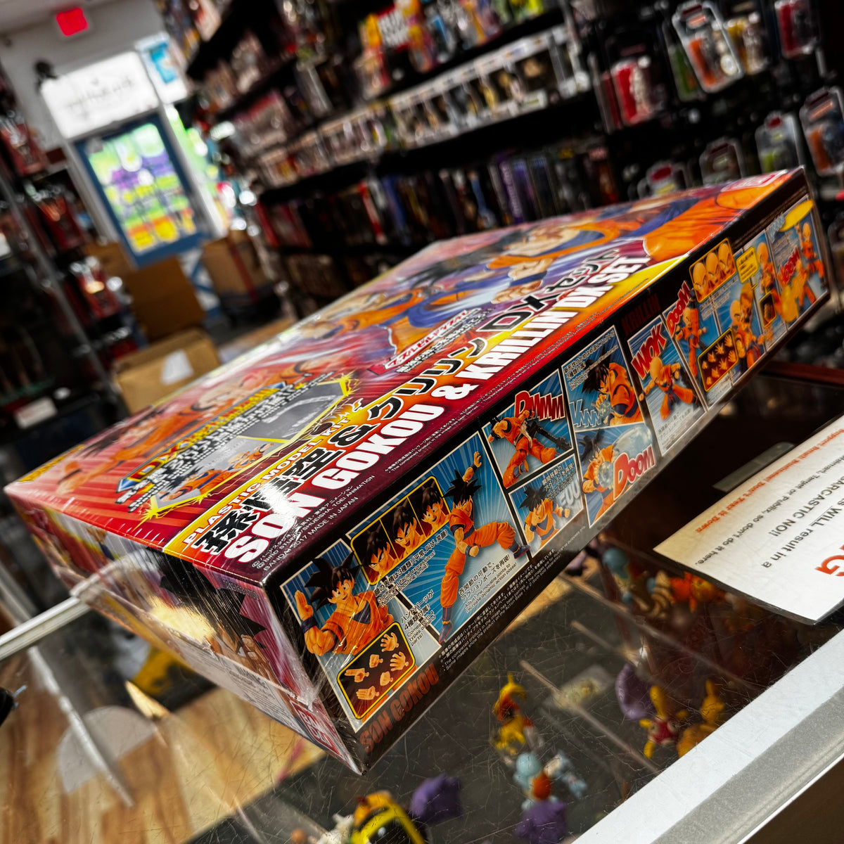 Son Goku & Krillin DX Figurise Standard 8093 (Dragon Ball Z, Bandai) Sealed product image 6, provided for visual reference