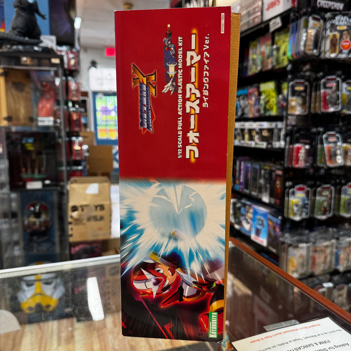Mega Man Force Armor Rising Fire VER. 1/12 Scale Model Kit 8092 (Mega Man, Kotobukiya) product image 4, provided for visual