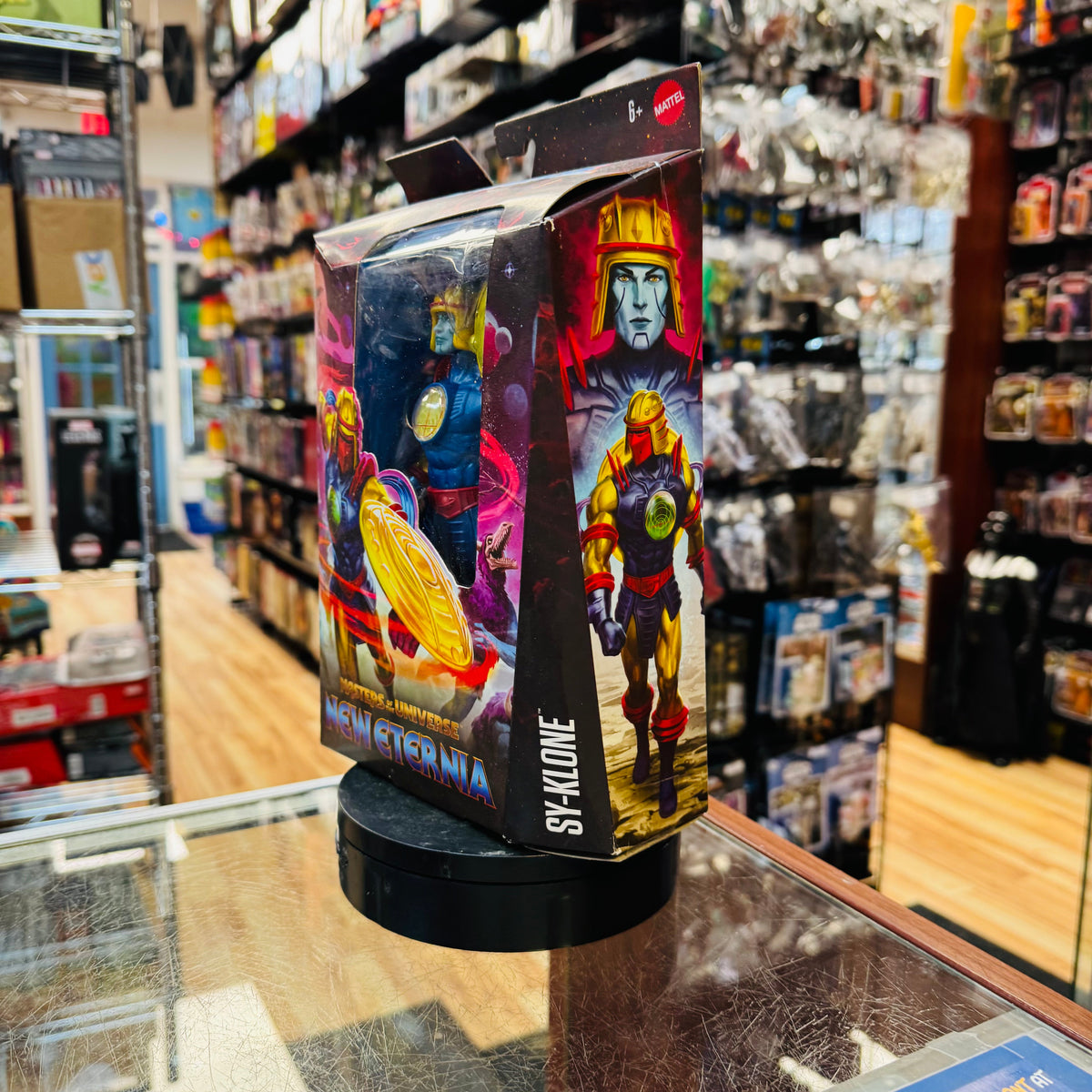 Sy Klone -New Eternia- (MOTU Masterverse, Mattel) **SEALED** product image 2, provided for visual reference and product