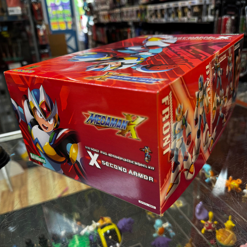 Mega Man Second Armor 1/12 Scale Model Kit 8091 (Mega Man, Kotobukiya) product image 8, provided for visual reference and
