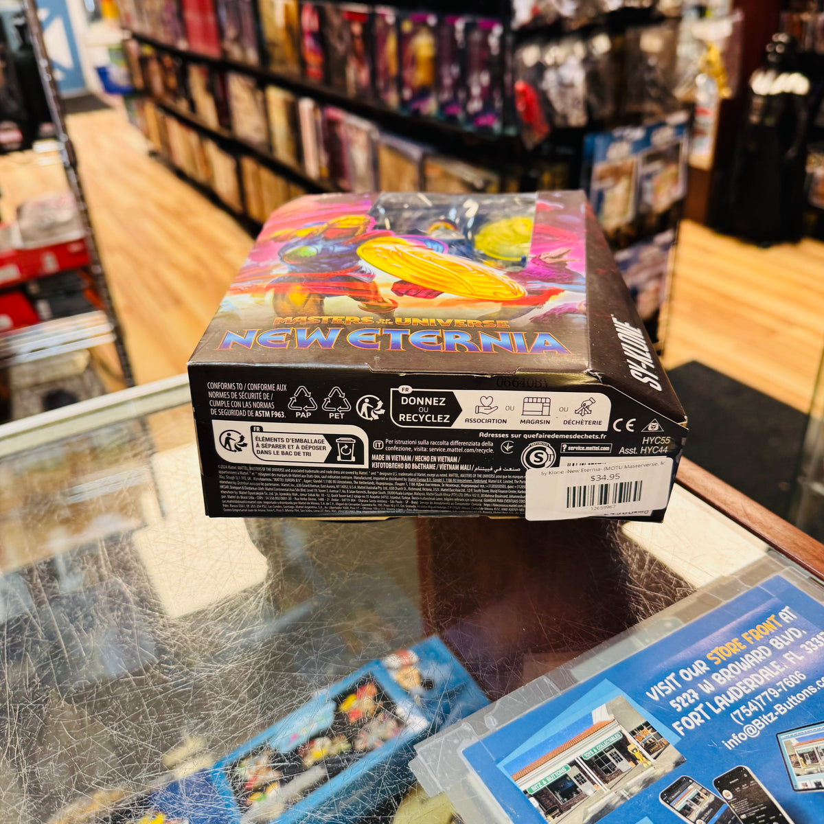 Sy Klone -New Eternia- (MOTU Masterverse, Mattel) **SEALED** product image 5, provided for visual reference and product