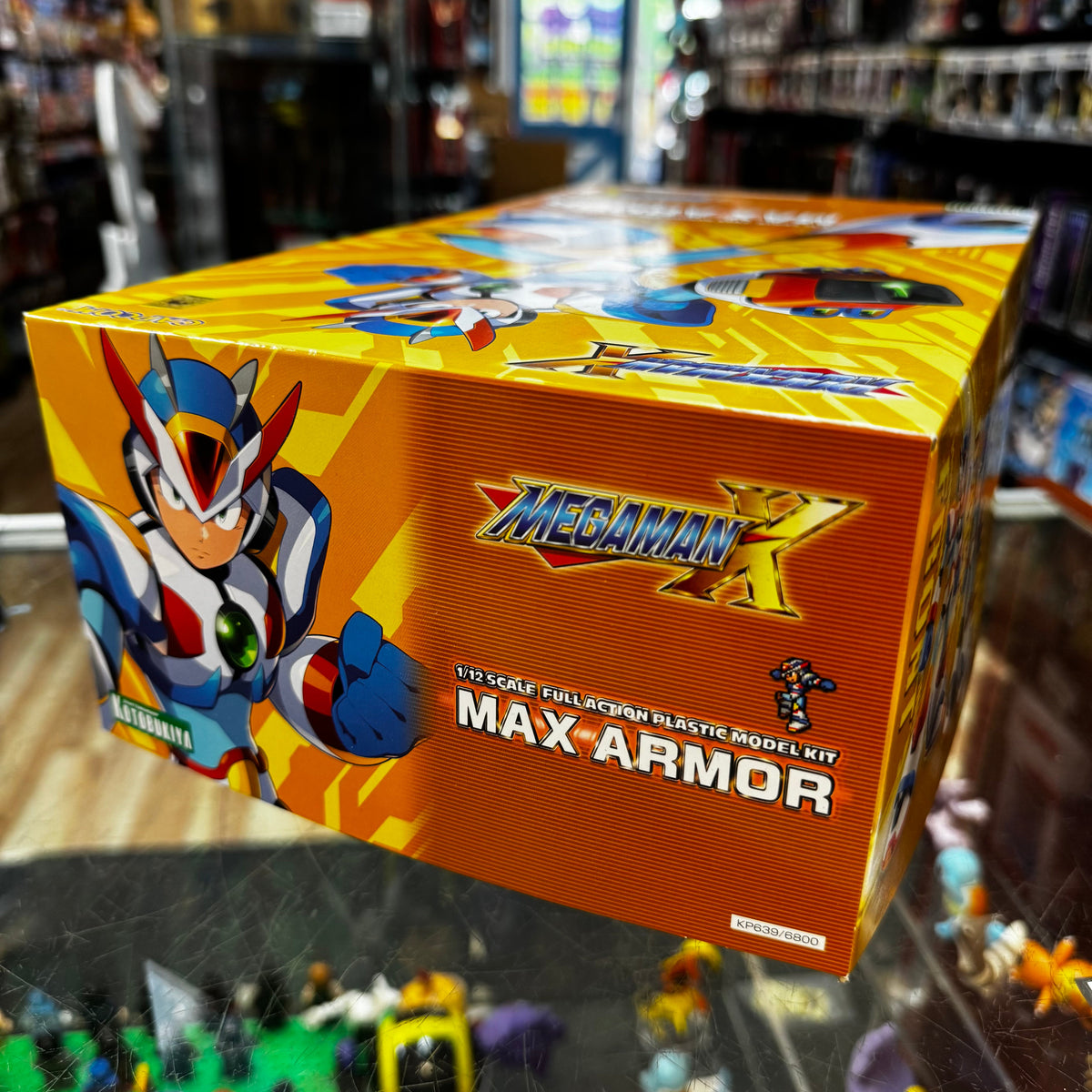 Mega Man Max Armor VER. 1/12 Scale Model Kit 8090 (Mega Man, Kotobukiya) product image 3, provided for visual reference and