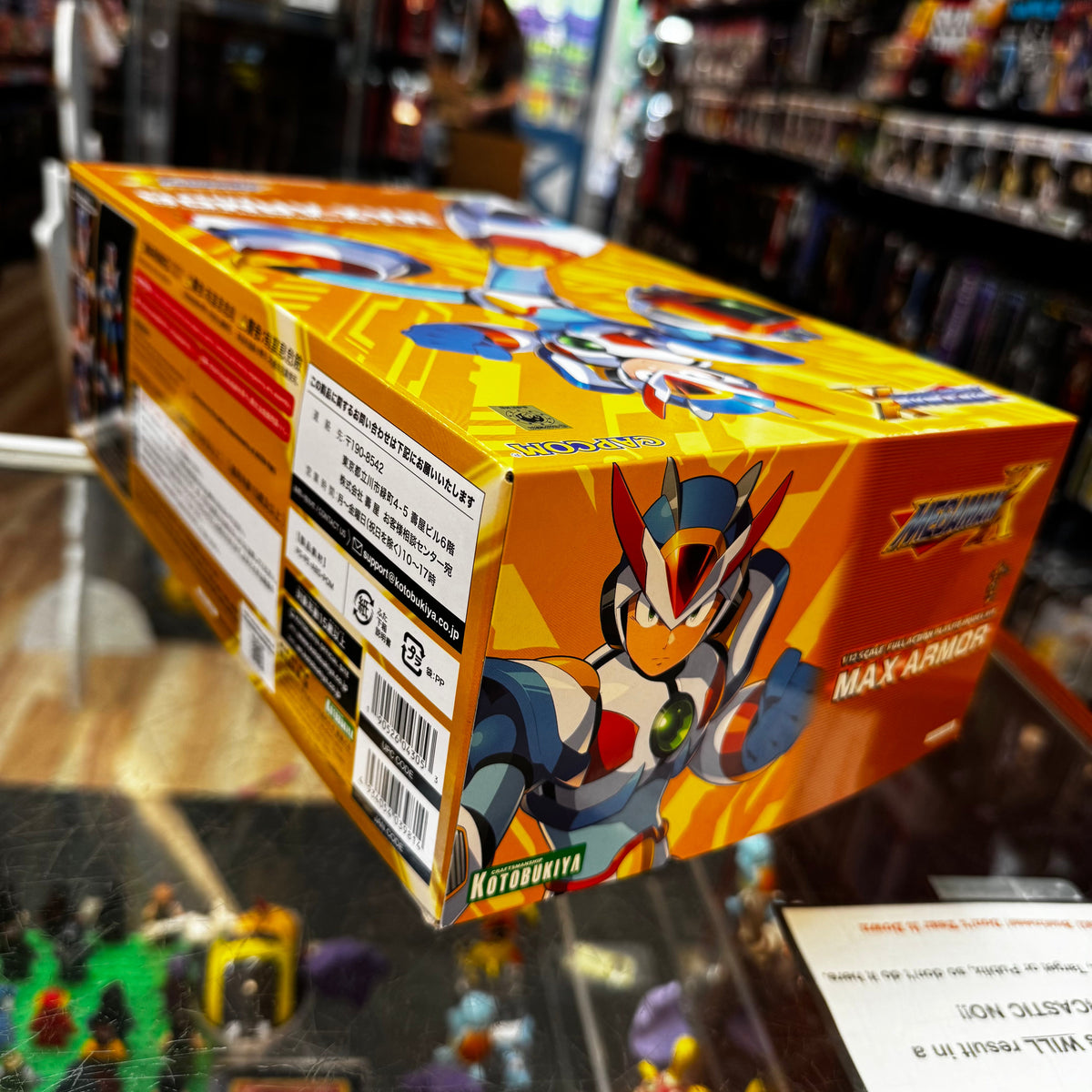 Mega Man Max Armor VER. 1/12 Scale Model Kit 8090 (Mega Man, Kotobukiya) product image 4, provided for visual reference and