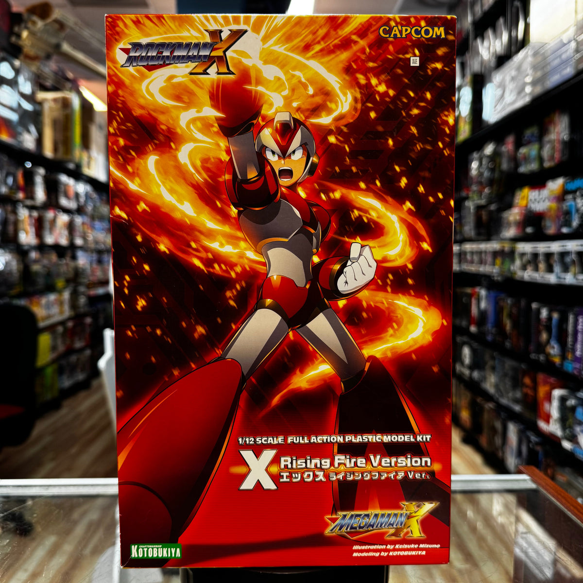 Mega Man Rising Fire VER. 1/12 Scale Model Kit 8089 (Mega Man, Kotobukiya) product image 1, provided for visual reference
