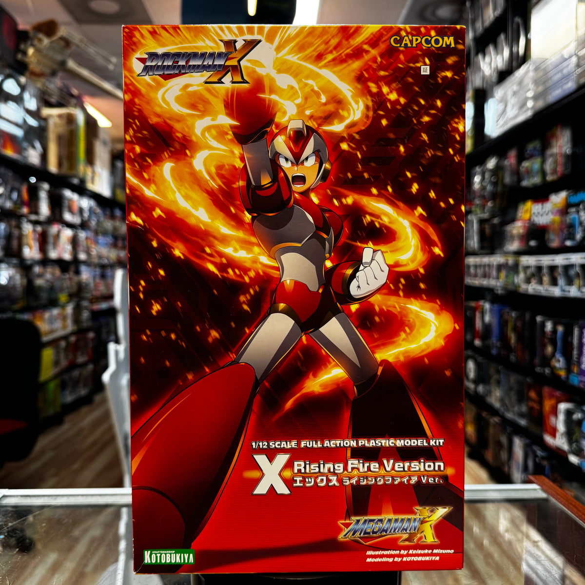 Mega Man Rising Fire VER. 1/12 Scale Model Kit 8089 (Mega Man, Kotobukiya) product image 2, provided for visual reference