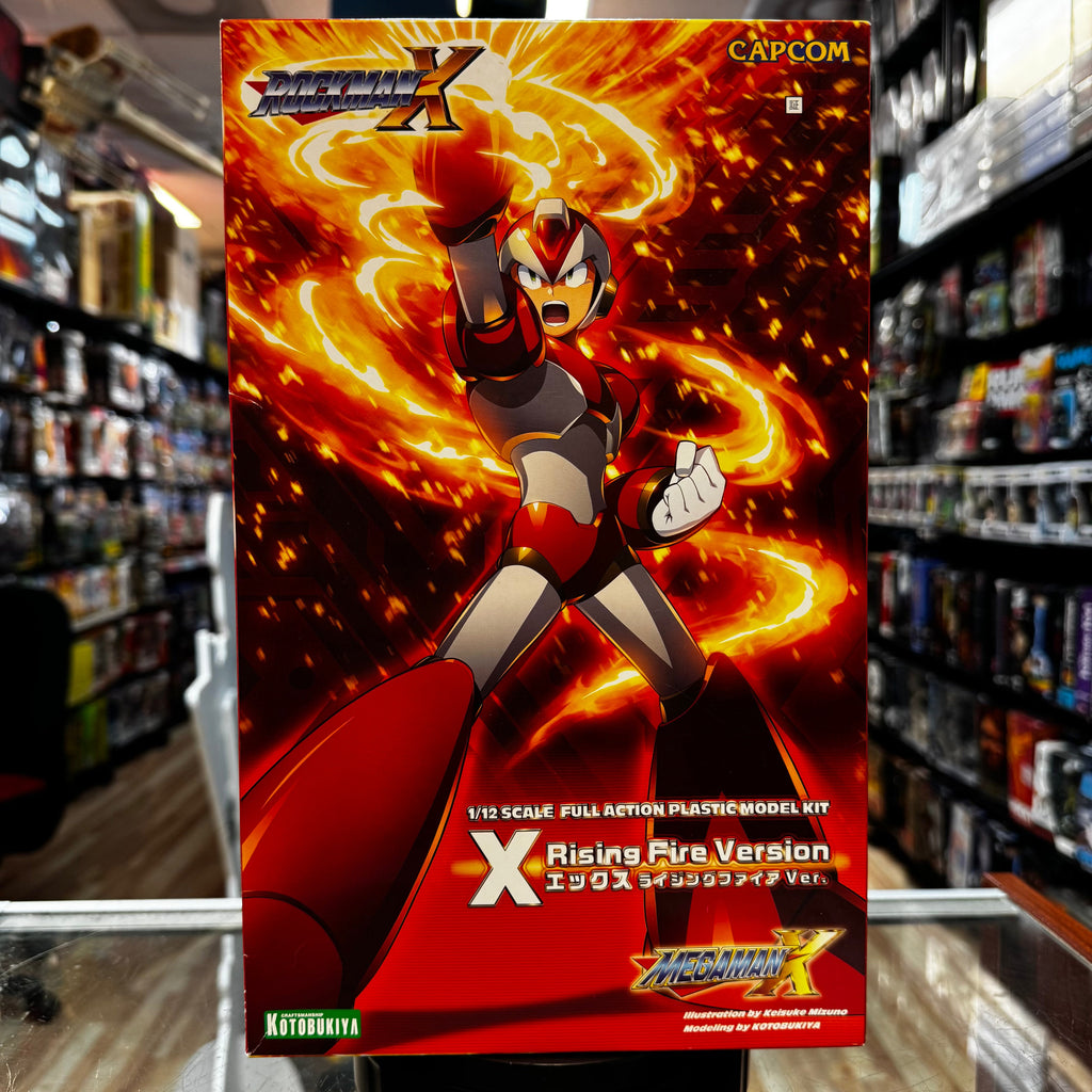 Mega Man Rising Fire VER. 1/12 Scale Model Kit 8089 (Mega Man, Kotobukiya) product image 3, provided for visual reference