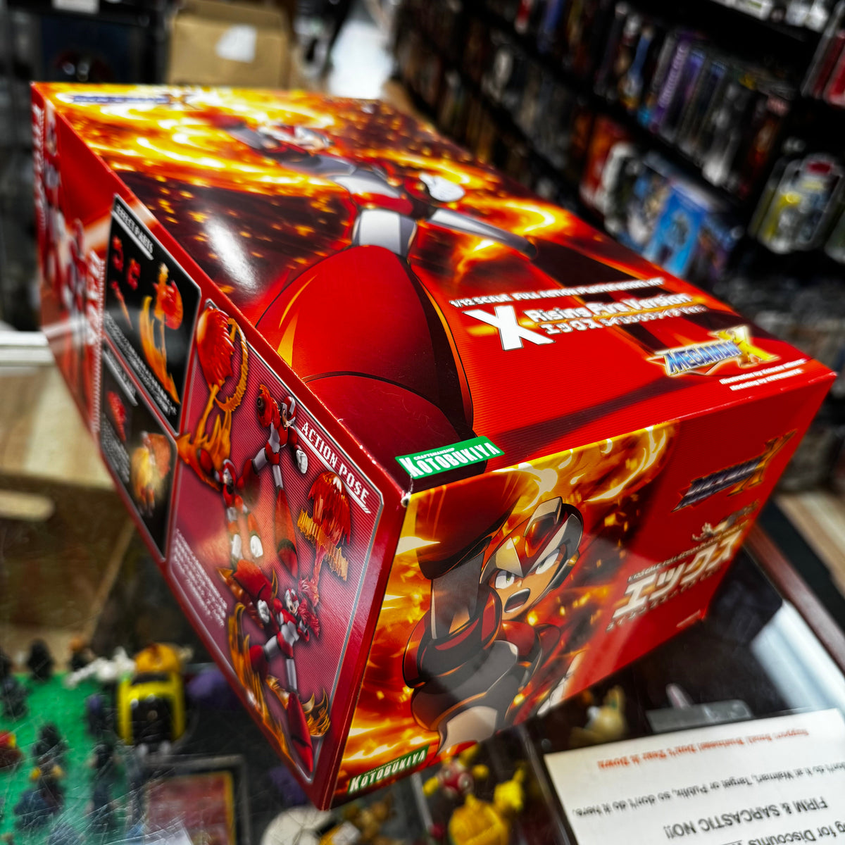 Mega Man Rising Fire VER. 1/12 Scale Model Kit 8089 (Mega Man, Kotobukiya) product image 11, provided for visual reference