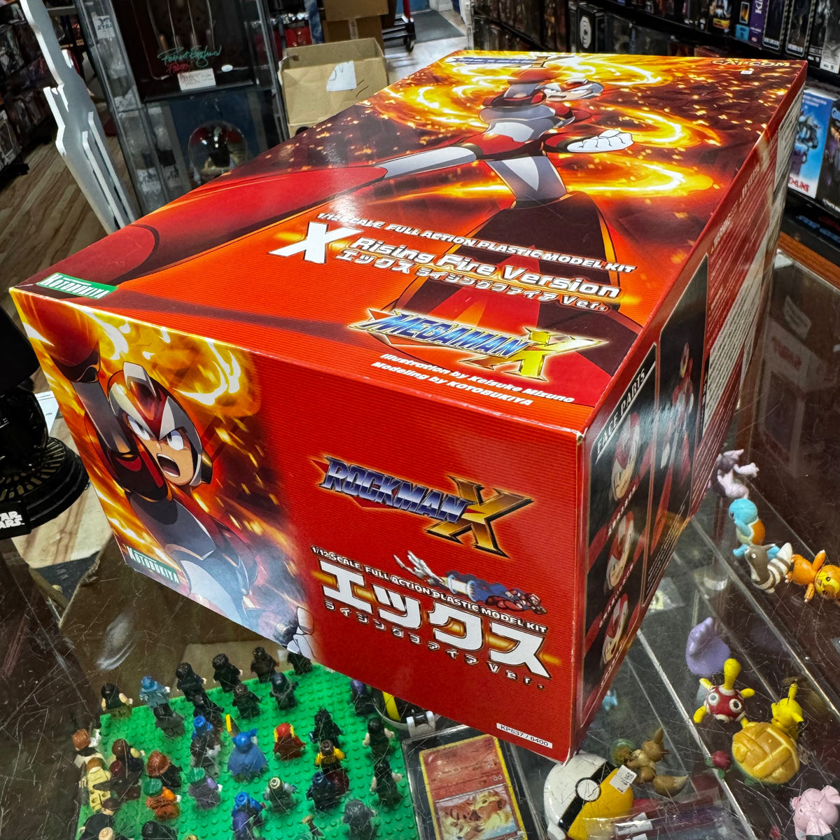 Mega Man Rising Fire VER. 1/12 Scale Model Kit 8089 (Mega Man, Kotobukiya) product image 12, provided for visual reference
