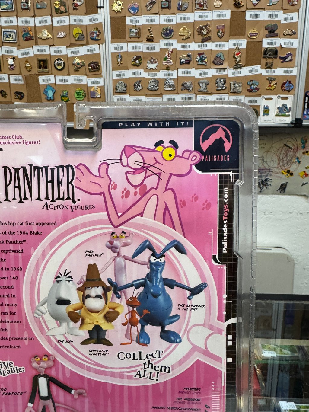 The Man Unpainted 9854 (Pink Panther, Palisades) Sealed product image 6, provided for visual reference and product detail