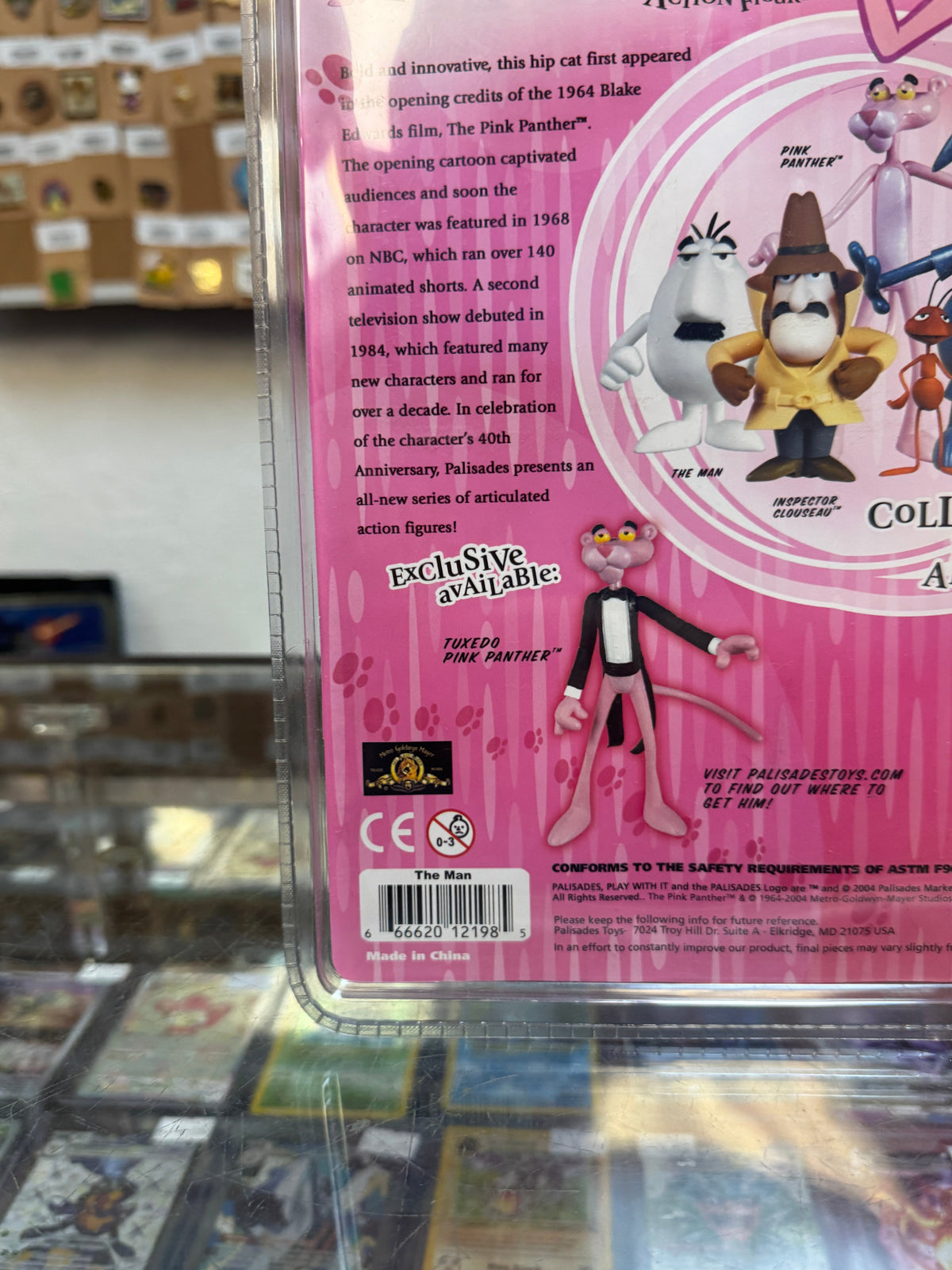 The Man Unpainted 9854 (Pink Panther, Palisades) Sealed product image 8, provided for visual reference and product detail