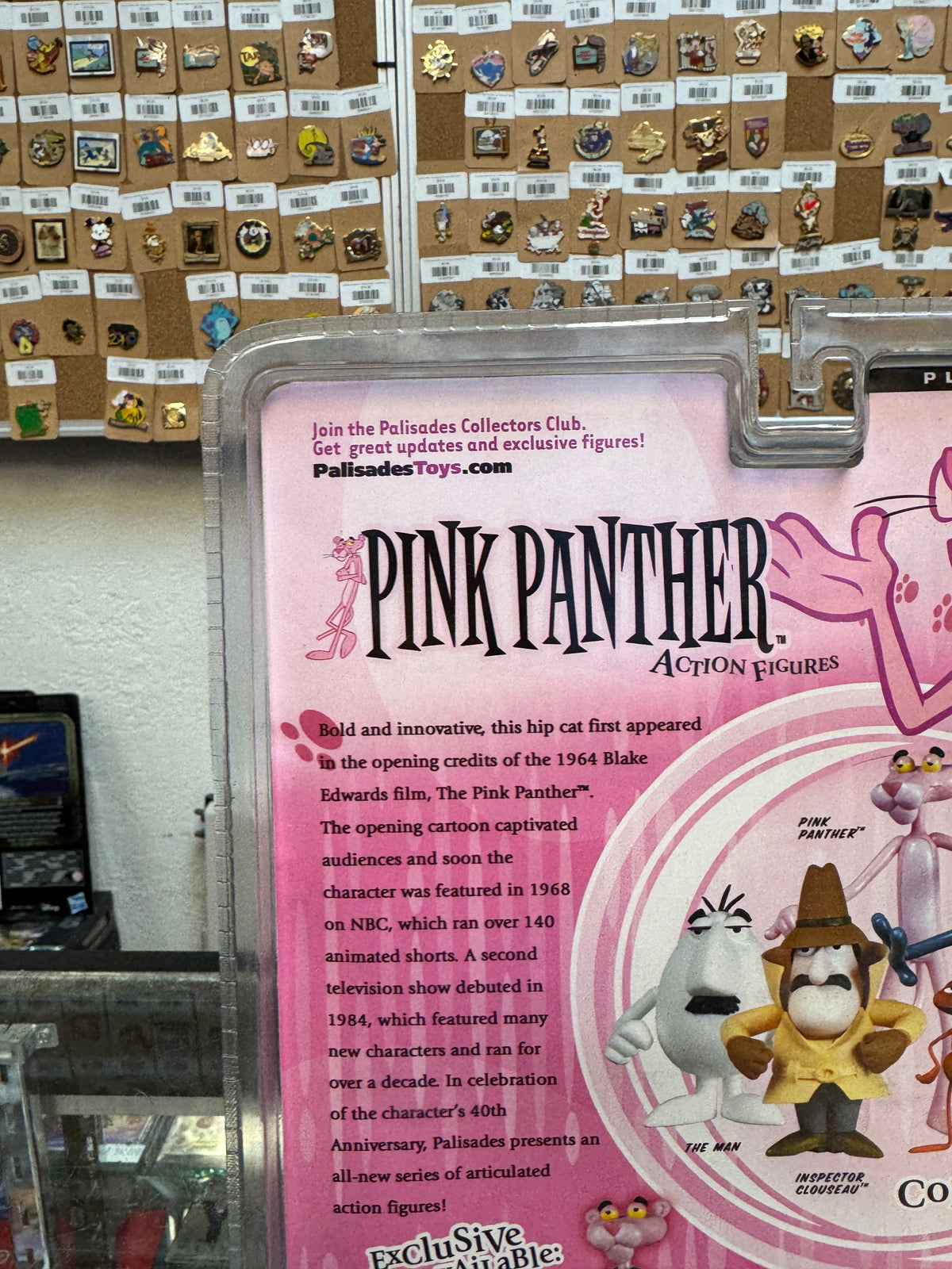 The Man Unpainted 9854 (Pink Panther, Palisades) Sealed product image 9, provided for visual reference and product detail