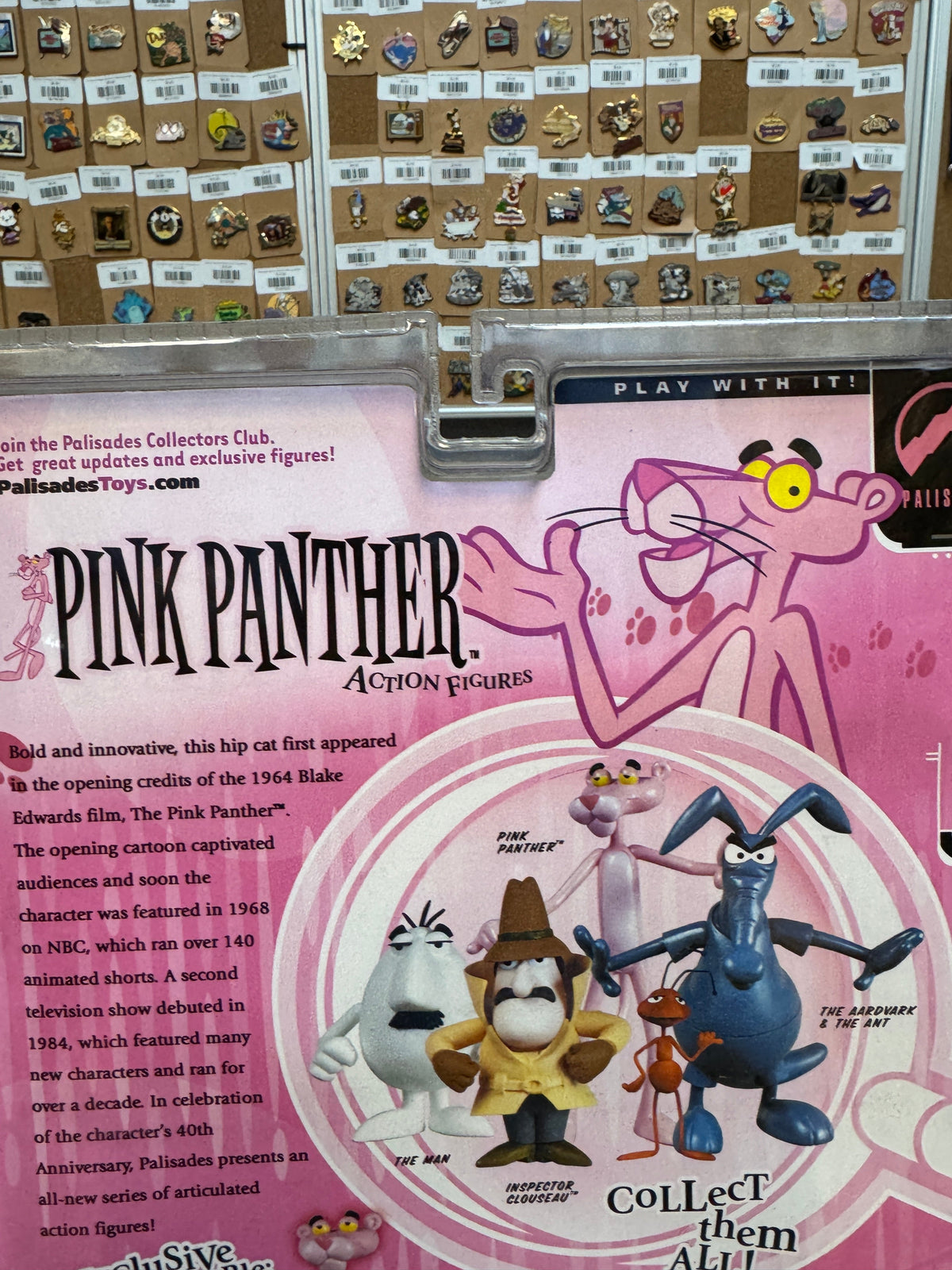 The Man Unpainted 9854 (Pink Panther, Palisades) Sealed product image 10, provided for visual reference and product detail