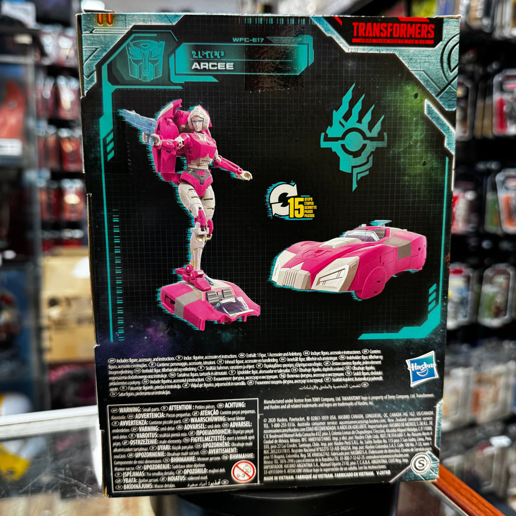 Arcee Earthrise Deluxe Class (Transformers Generations, Hasbro) Sealed product image 3, provided for visual reference and