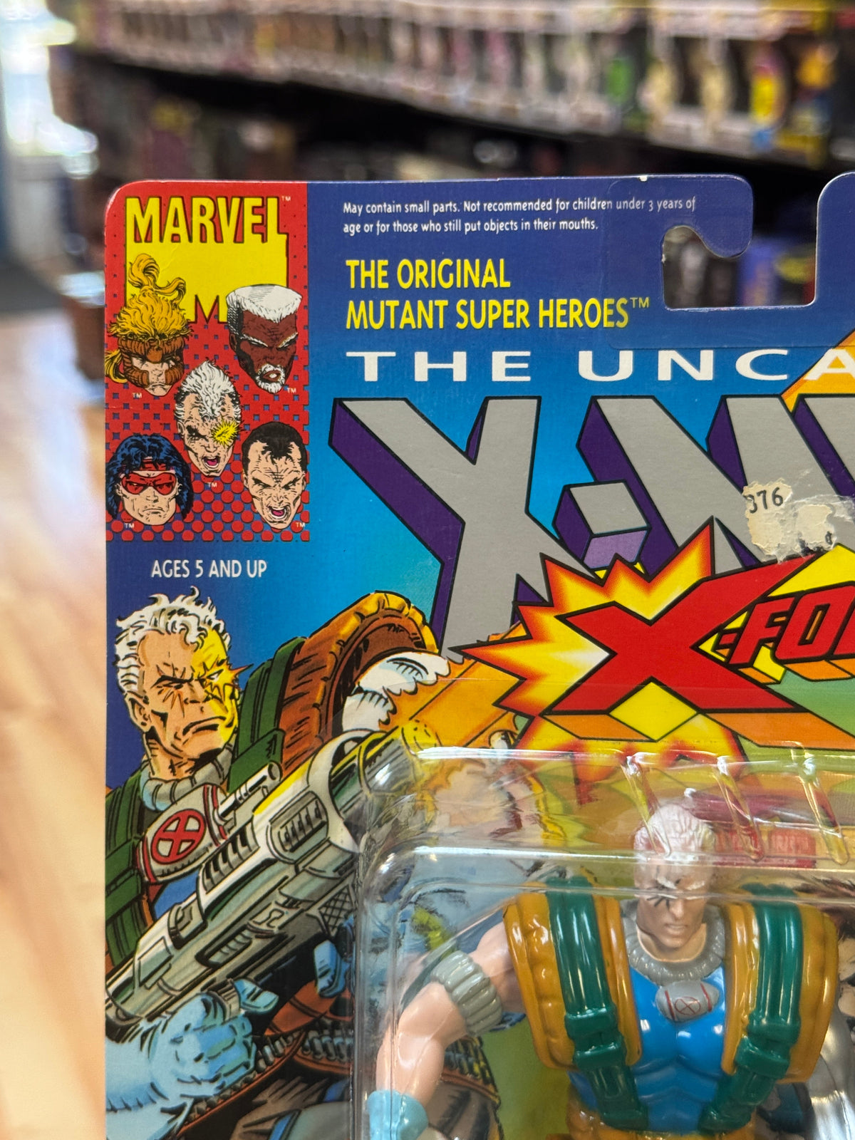 X-Force Cable (Vintage Marvel Uncanny, Toybiz) SEALED product image 2, provided for visual reference and product detail
