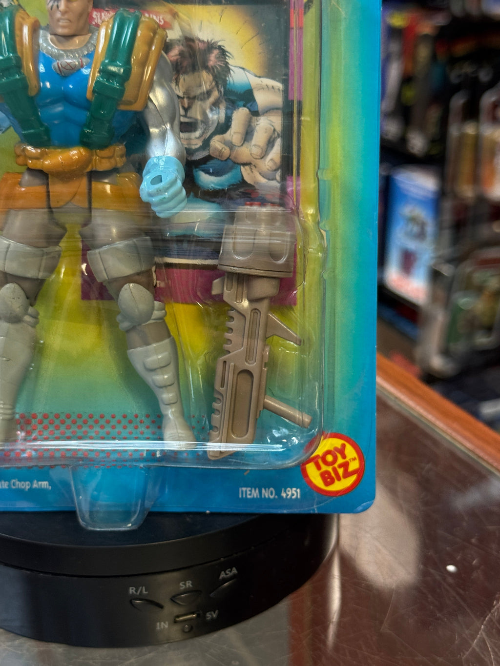 X-Force Cable (Vintage Marvel Uncanny, Toybiz) SEALED product image 9, provided for visual reference and product detail