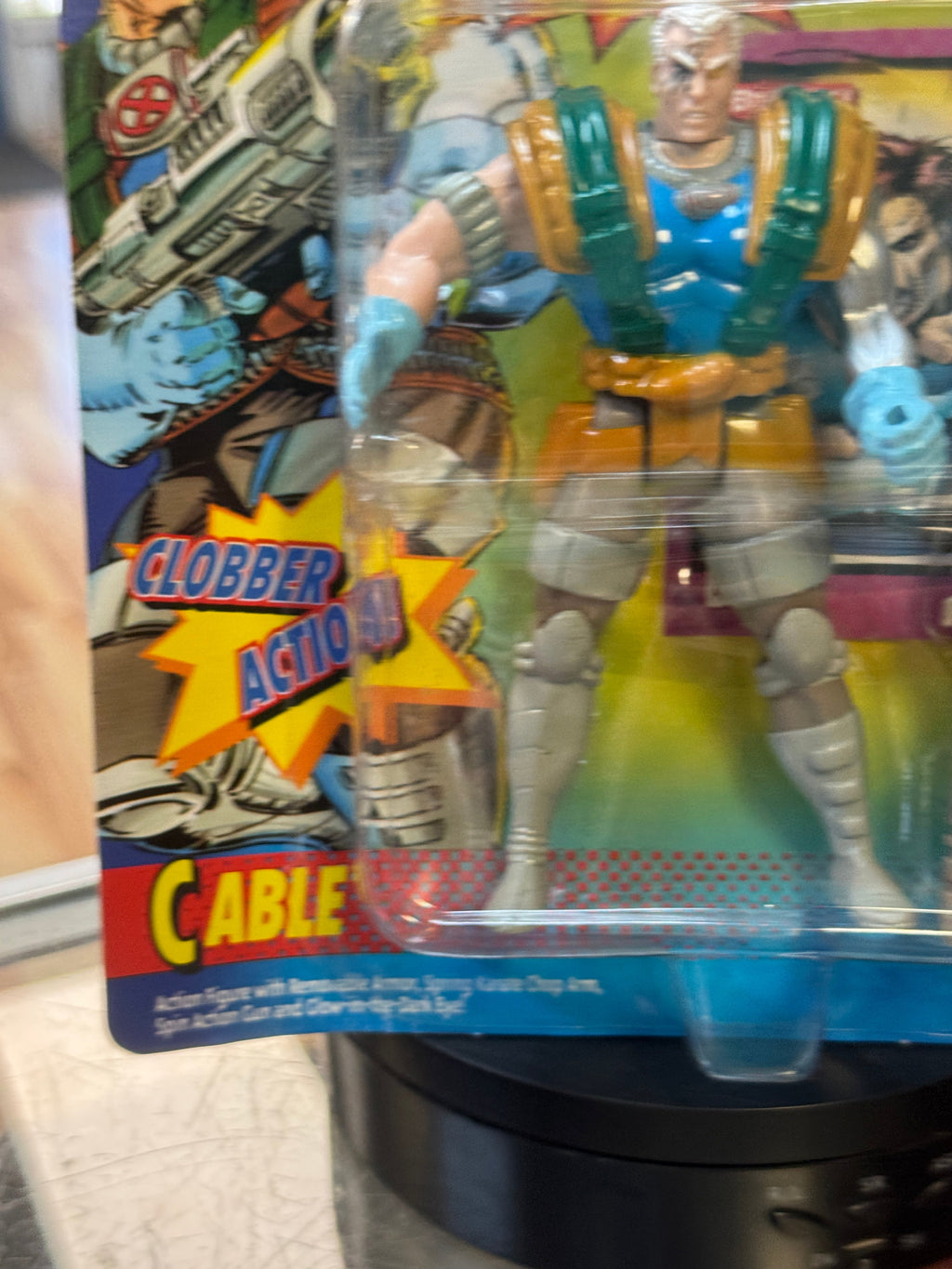 X-Force Cable (Vintage Marvel Uncanny, Toybiz) SEALED product image 8, provided for visual reference and product detail