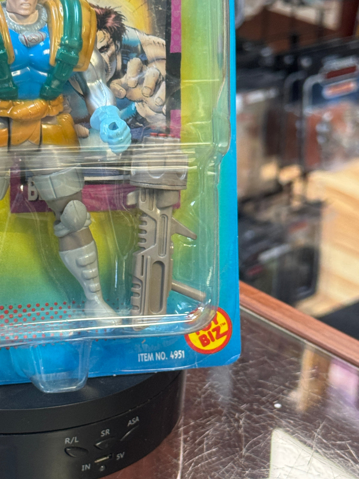 X-Force Cable (Vintage Marvel Uncanny, Toybiz) SEALED product image 4, provided for visual reference and product detail
