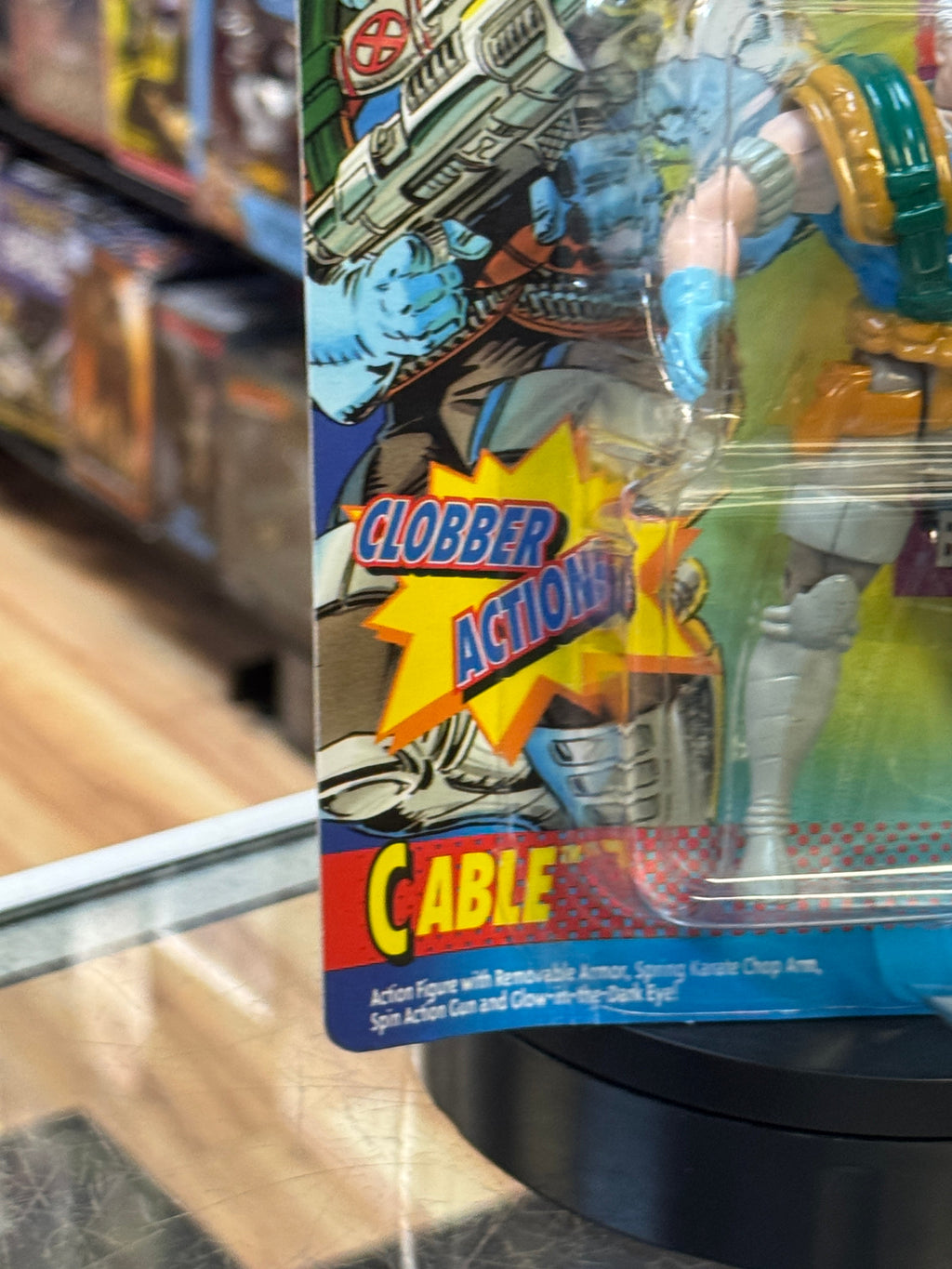 X-Force Cable (Vintage Marvel Uncanny, Toybiz) SEALED product image 3, provided for visual reference and product detail