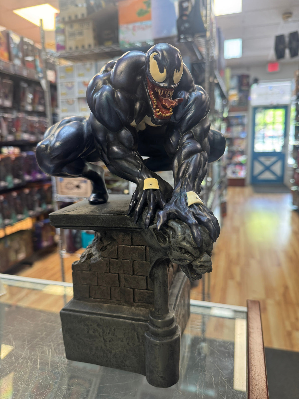 Classic Venom Full-Size Statue (Vintage Bowen Designs, Marvel) **No Box** product image 1, provided for visual reference and