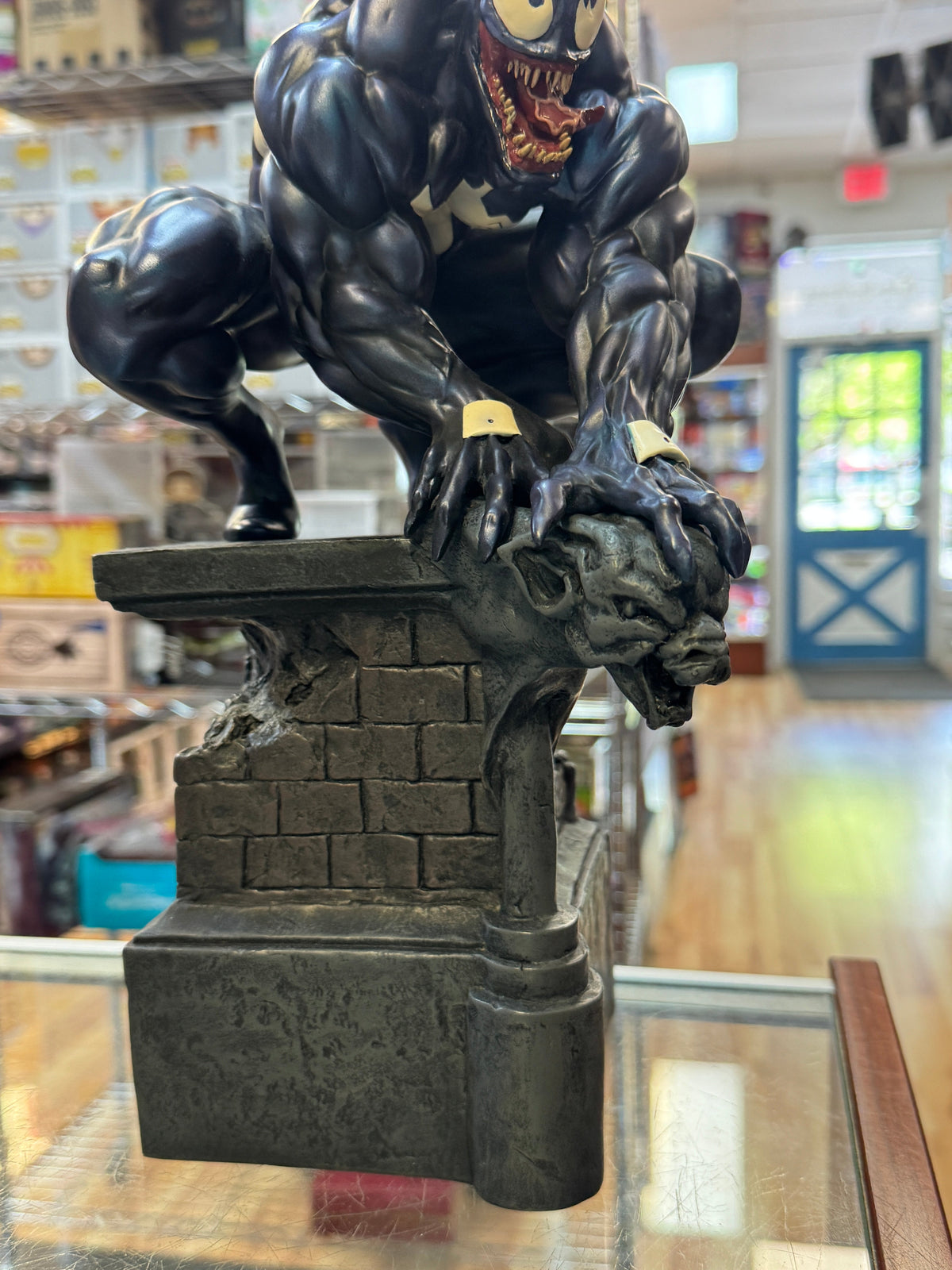 Classic Venom Full-Size Statue (Vintage Bowen Designs, Marvel) **No Box** product image 4, provided for visual reference and