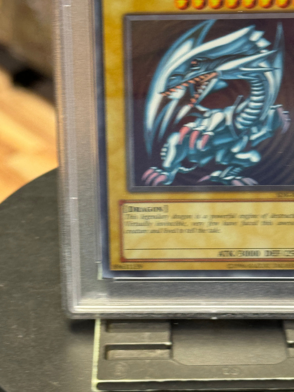 SDK-001 Blue Eyes White Dragon 2002 (Kazuki, Yu Gi Oh) ** PSA Graded 8 ** product image 7, provided for visual reference and