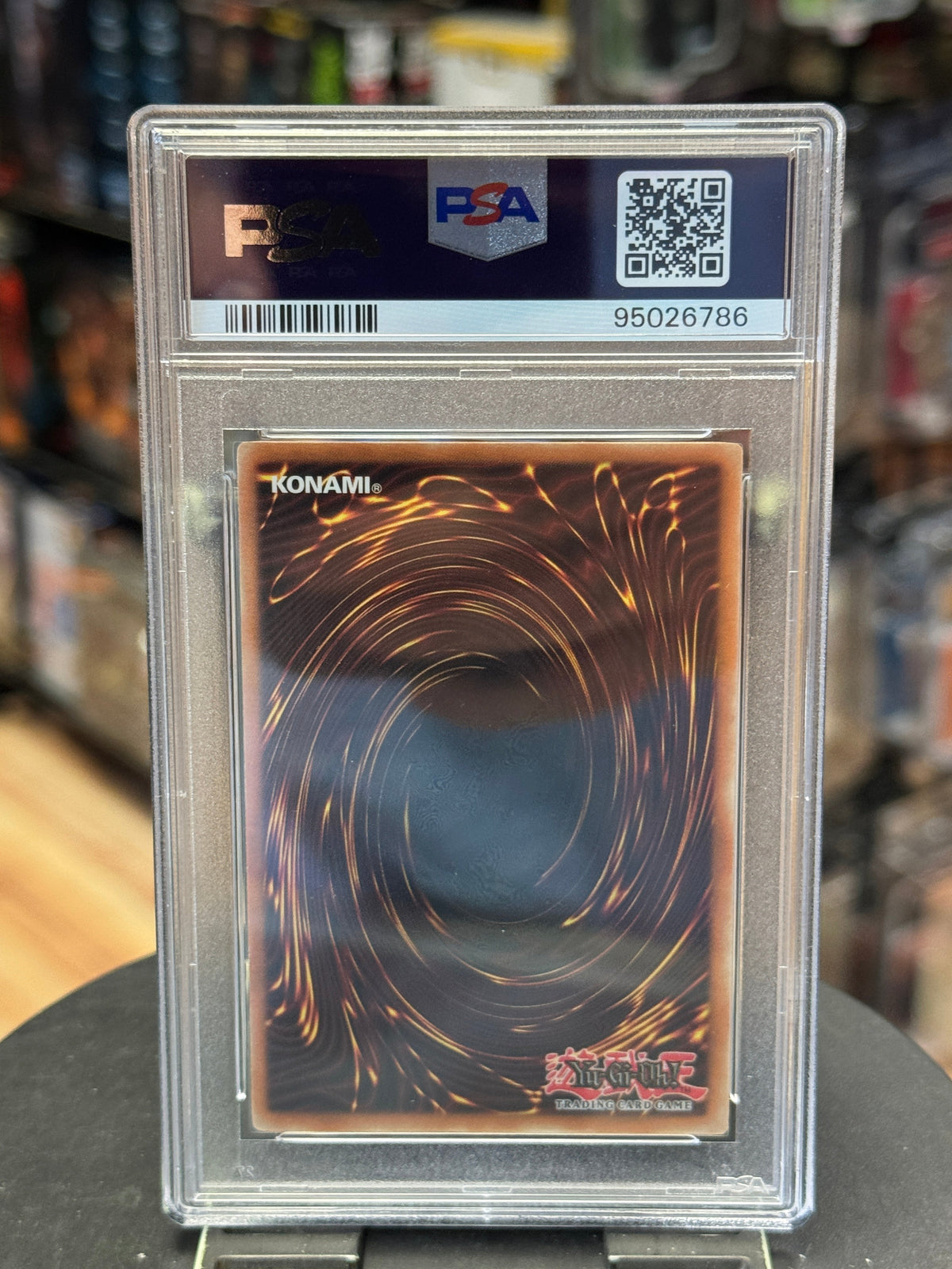 SDK-001 Blue Eyes White Dragon 2002 (Kazuki, Yu Gi Oh) ** PSA Graded 8 ** product image 6, provided for visual reference and