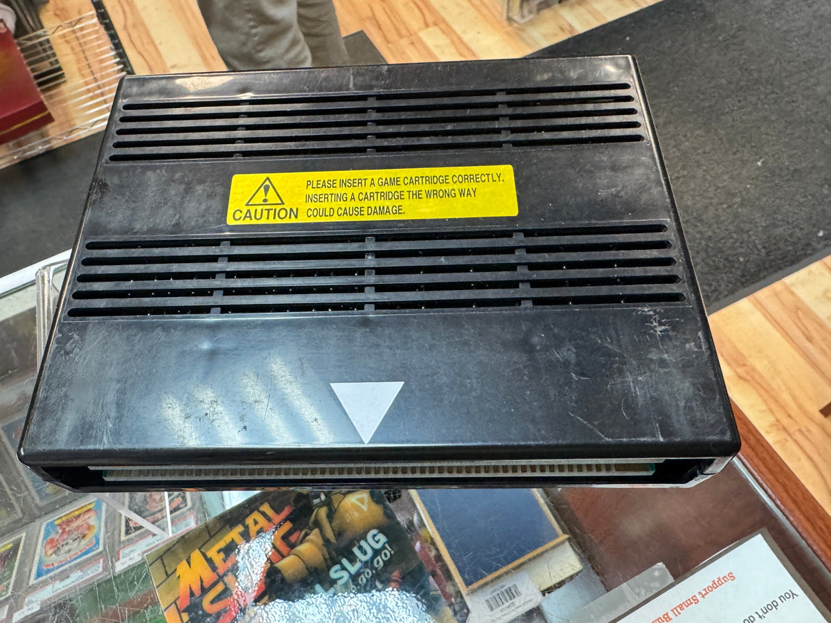 Metal Slug SNK with Display Placard (Neo Geo, Vintage Video Game) **TESTED** product image 5, provided for visual reference