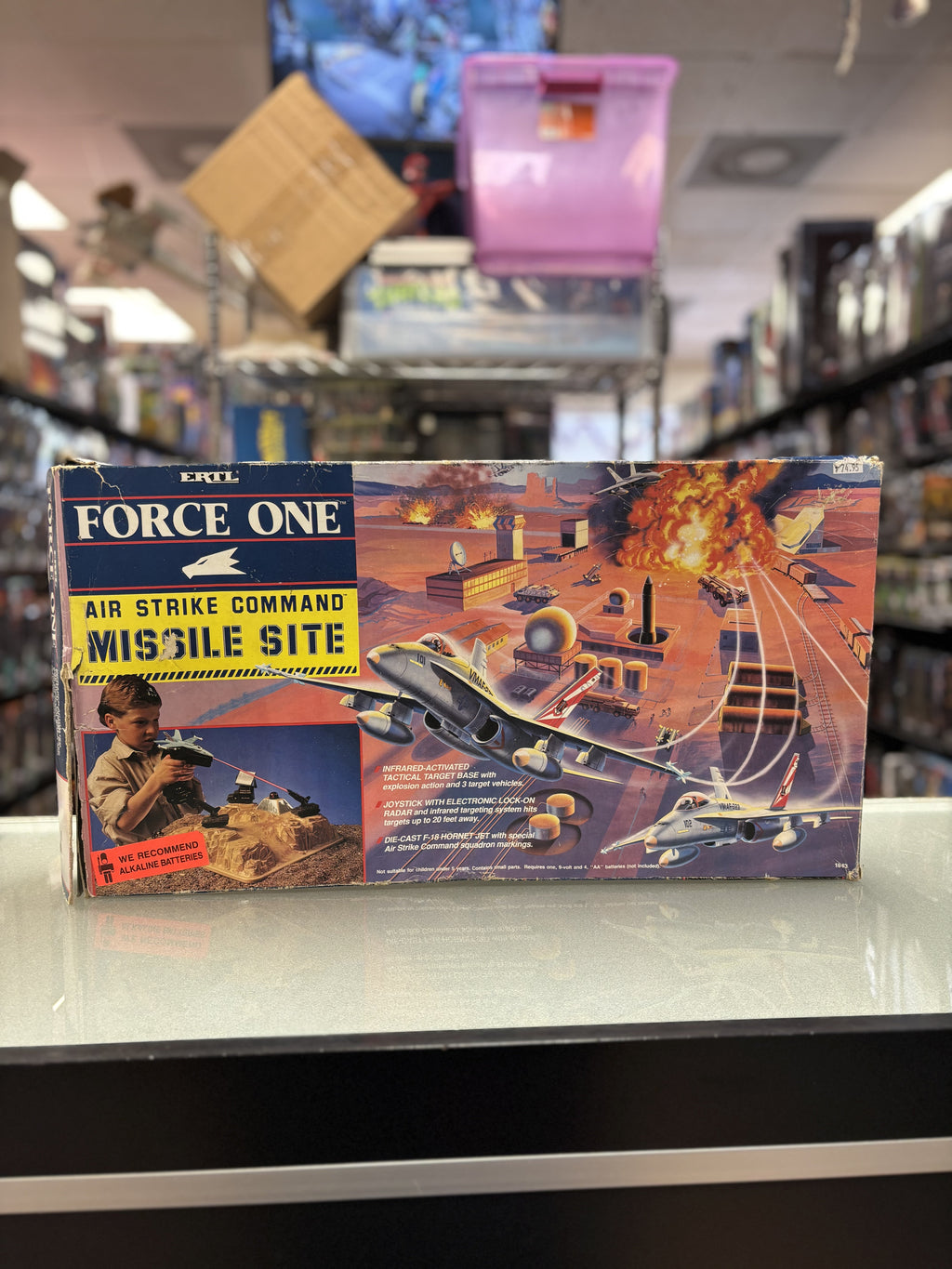Air Strike Command Missle Site (Vintage Force One, ERTL) OPENED product image 1, provided for visual reference and product