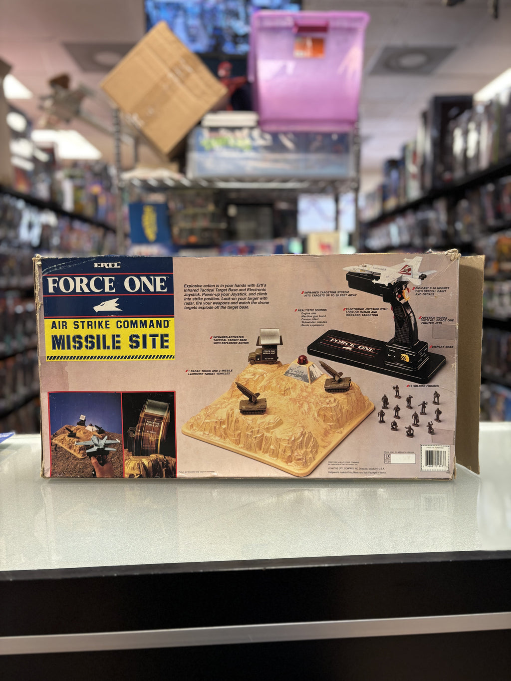 Air Strike Command Missle Site (Vintage Force One, ERTL) OPENED product image 3, provided for visual reference and product