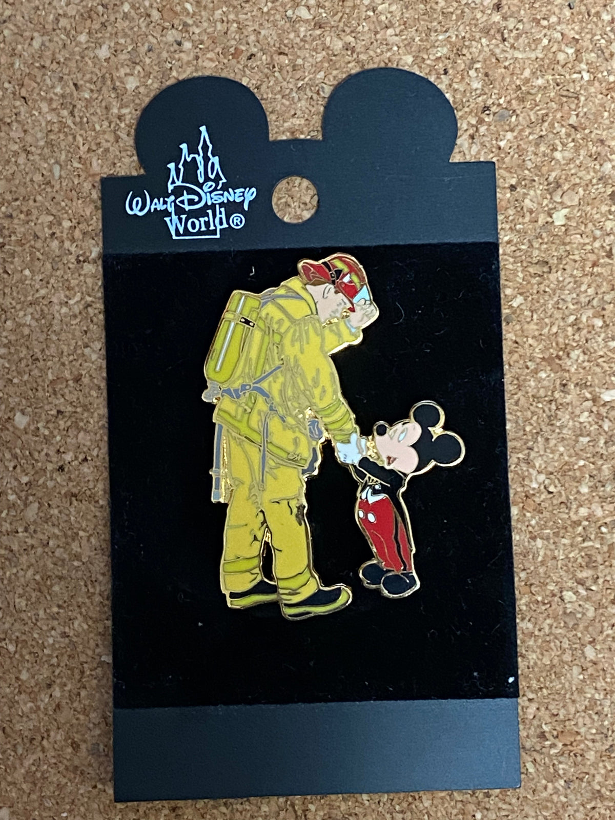 Mickey Says Thanks Firefighter (Disney, Pin Traders) product image 1, provided for visual reference and product detail review