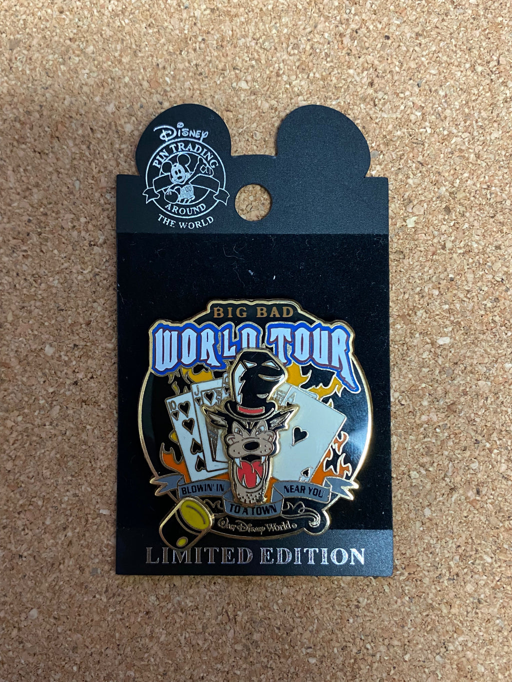 Big Bad World Tour (Disney, Pin Traders) product image 1, provided for visual reference and product detail review