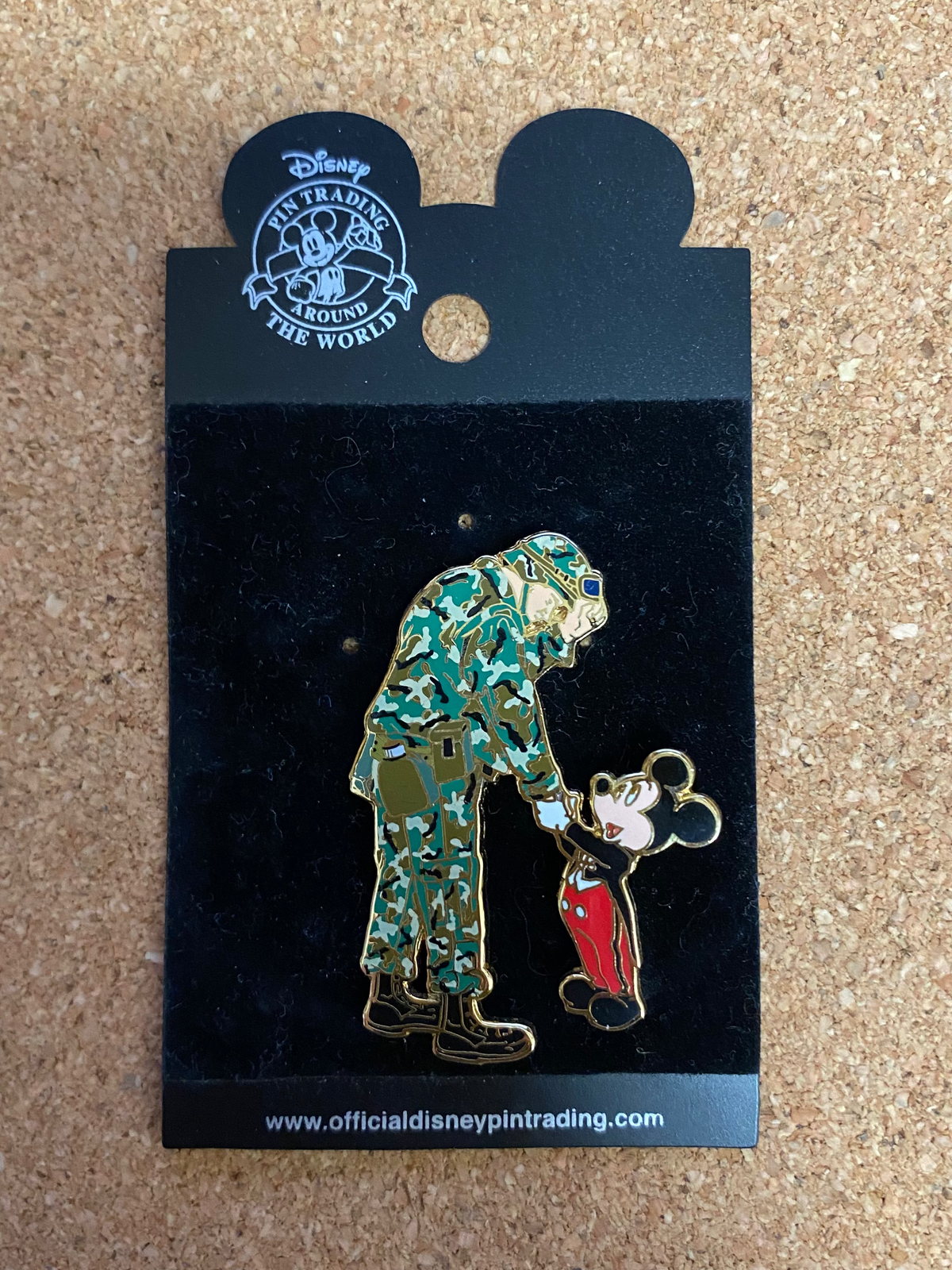 Mickey Says Thanks Army (Disney, Pin Traders) product image 1, provided for visual reference and product detail review