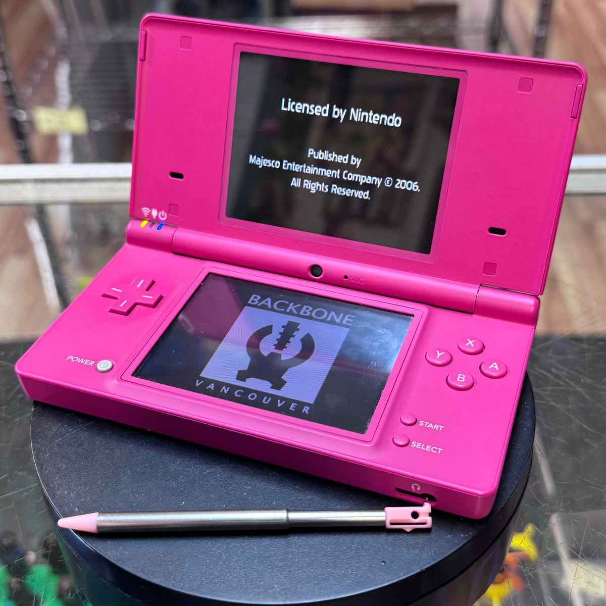 Nintendo DSi Pink (Nintendo, Handheld Gaming) **Tested Working** product image 4, provided for visual reference and product