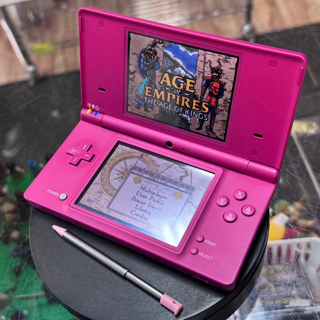Nintendo DSi Pink (Nintendo, Handheld Gaming) **Tested Working** product image 6, provided for visual reference and product
