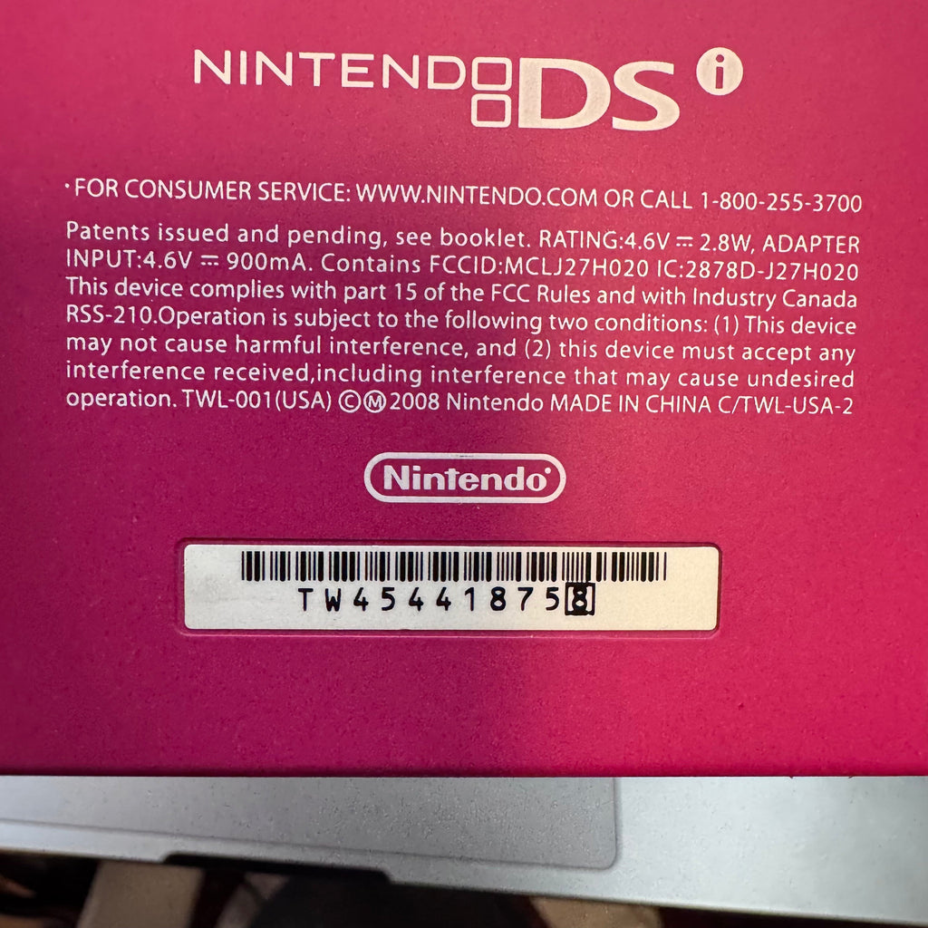 Nintendo DSi Pink (Nintendo, Handheld Gaming) **Tested Working** product image 8, provided for visual reference and product
