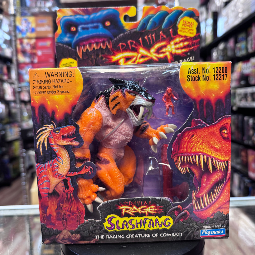 Slashfang 8139 (Vintage Primal Rage, Playmates) Sealed product image 2, provided for visual reference and product detail