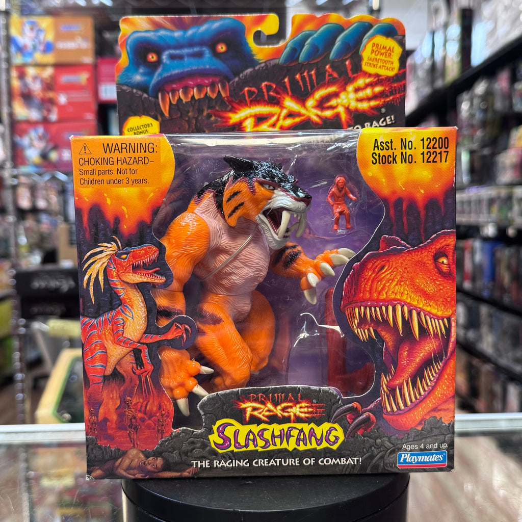 Slashfang 8139 (Vintage Primal Rage, Playmates) Sealed product image 3, provided for visual reference and product detail