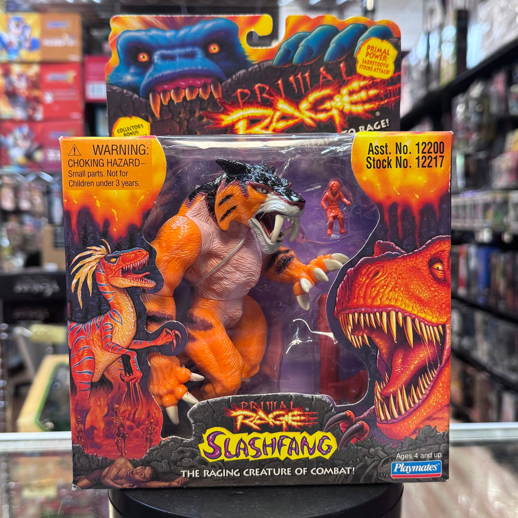 Slashfang 8139 (Vintage Primal Rage, Playmates) Sealed product image 4, provided for visual reference and product detail