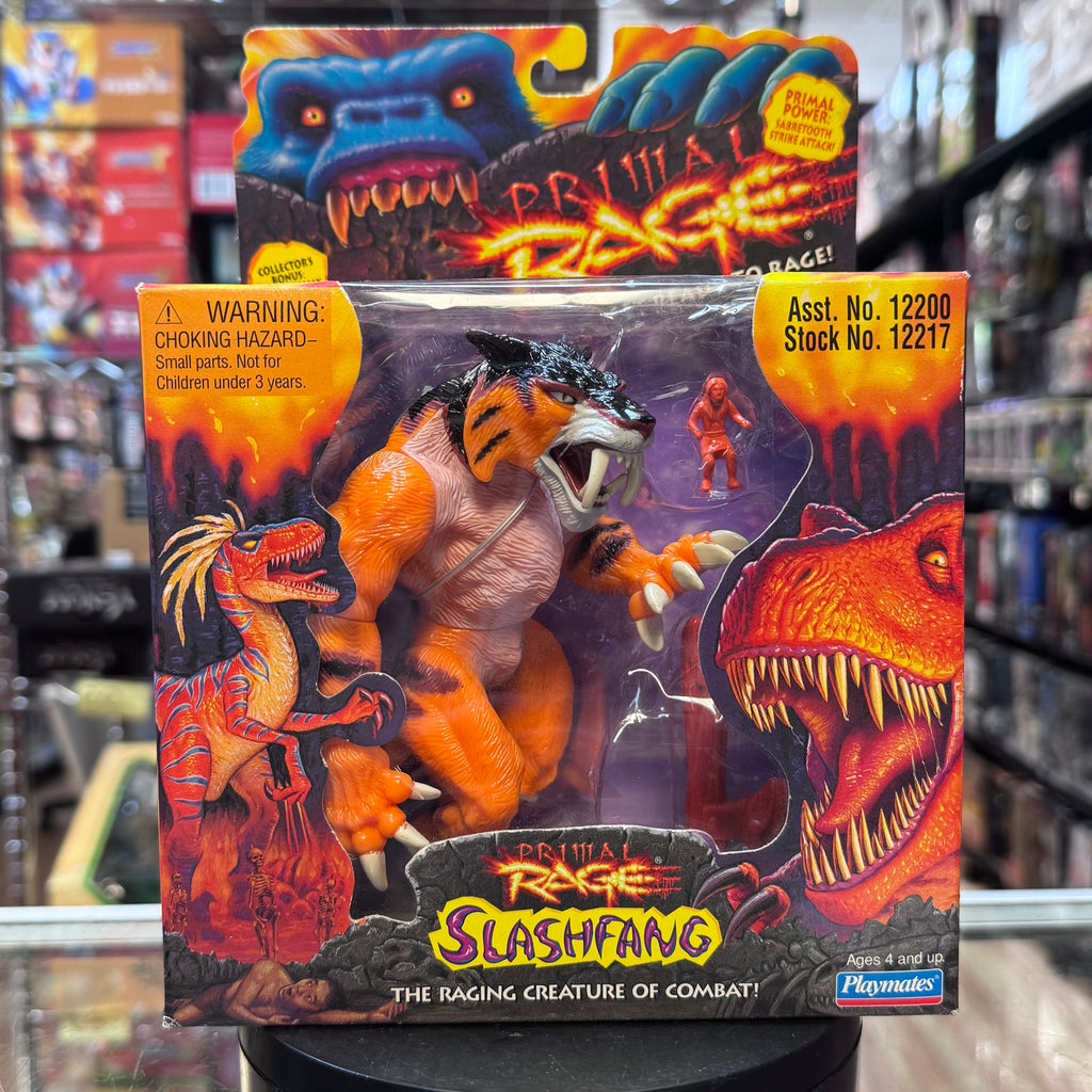 Slashfang 8139 (Vintage Primal Rage, Playmates) Sealed product image 5, provided for visual reference and product detail