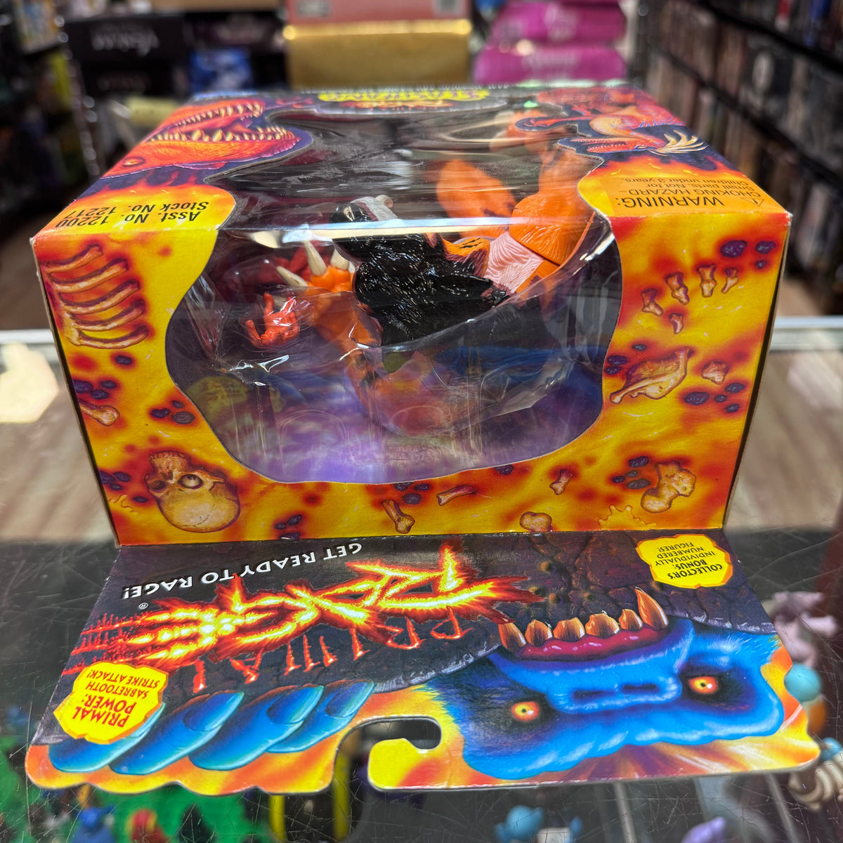 Slashfang 8139 (Vintage Primal Rage, Playmates) Sealed product image 9, provided for visual reference and product detail