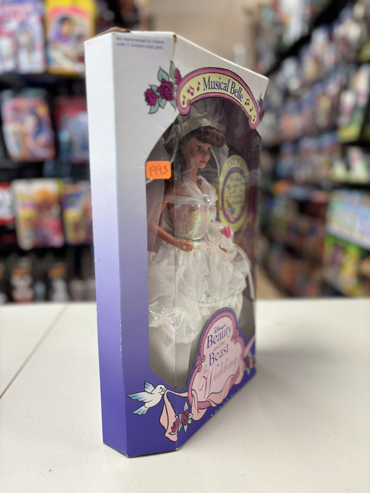 Musical Belle (Disney, Mattel) Sealed product image 2, provided for visual reference and product detail review