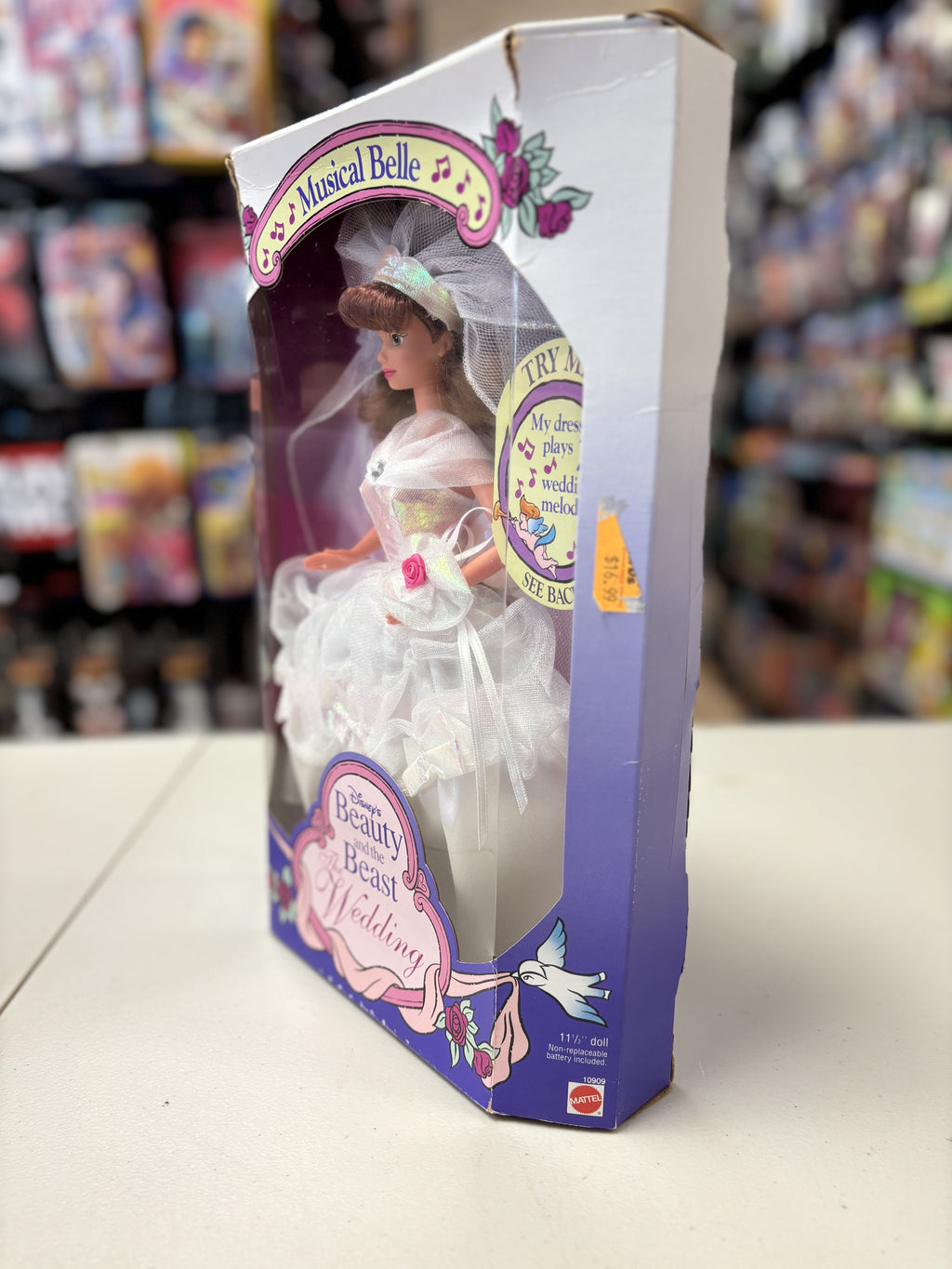 Musical Belle (Disney, Mattel) Sealed product image 4, provided for visual reference and product detail review