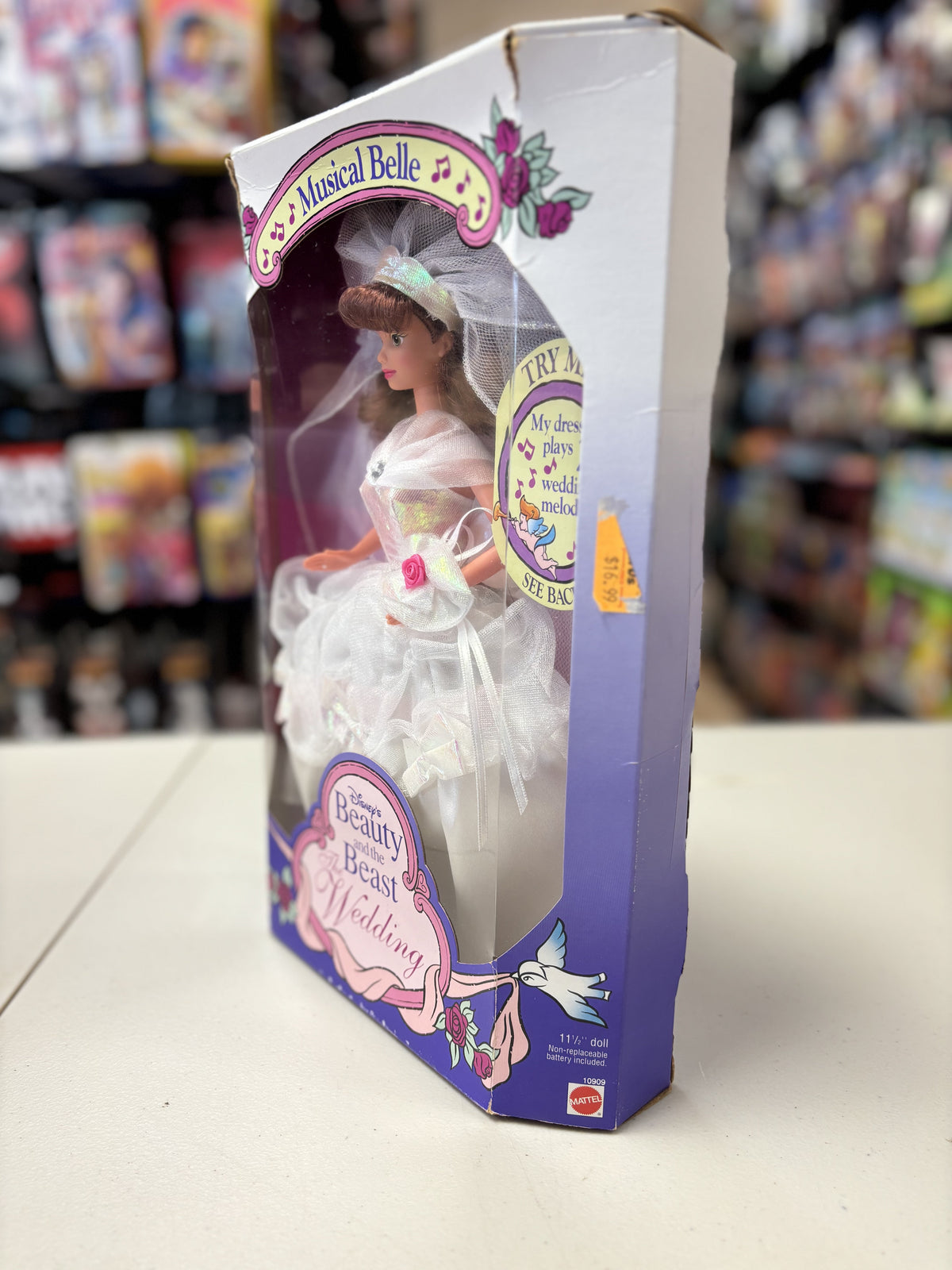 Musical Belle (Disney, Mattel) Sealed product image 4, provided for visual reference and product detail review