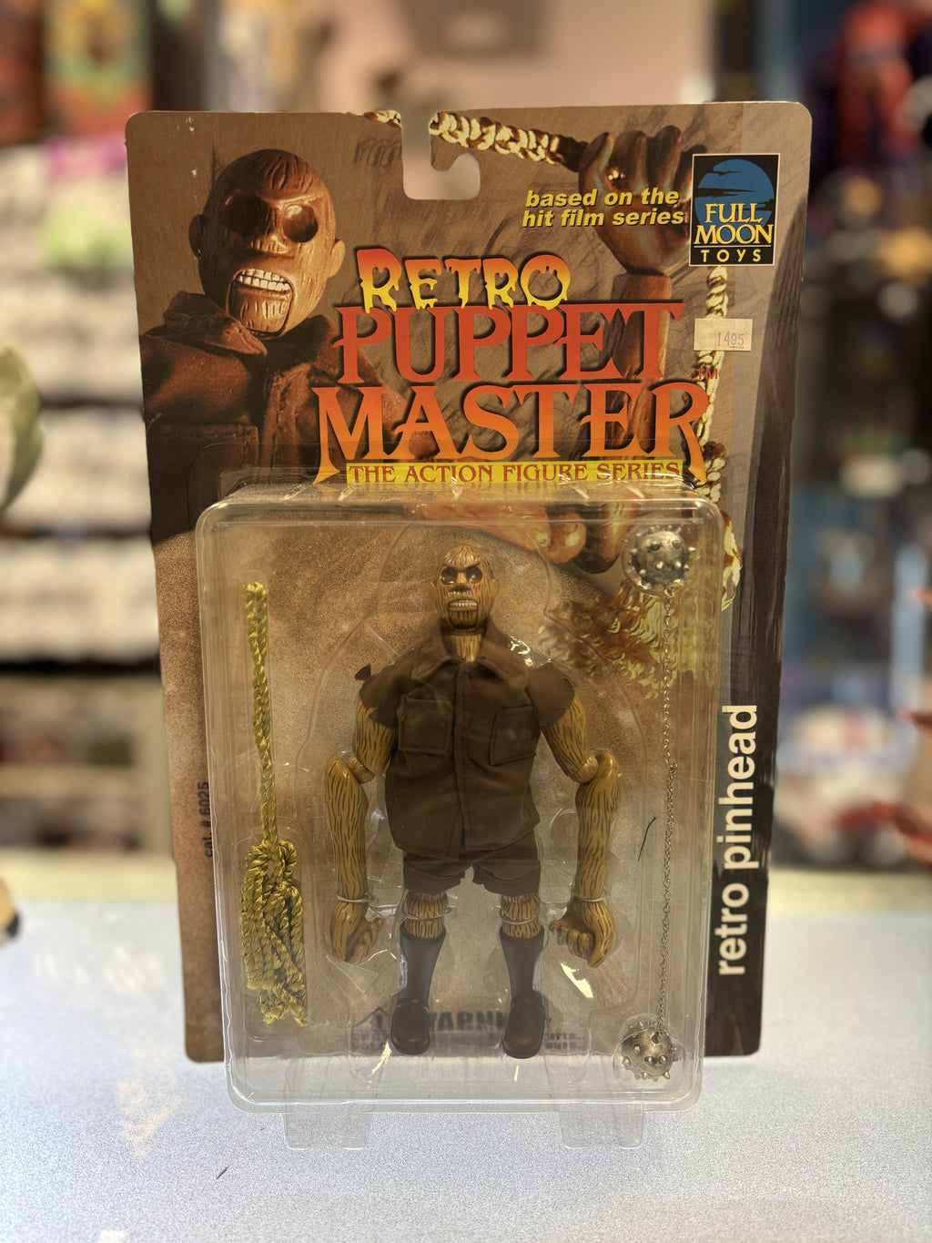 Retro Pinhead (Vintage Puppet Master, Full Moon Toys) product image 1, provided for visual reference and product detail