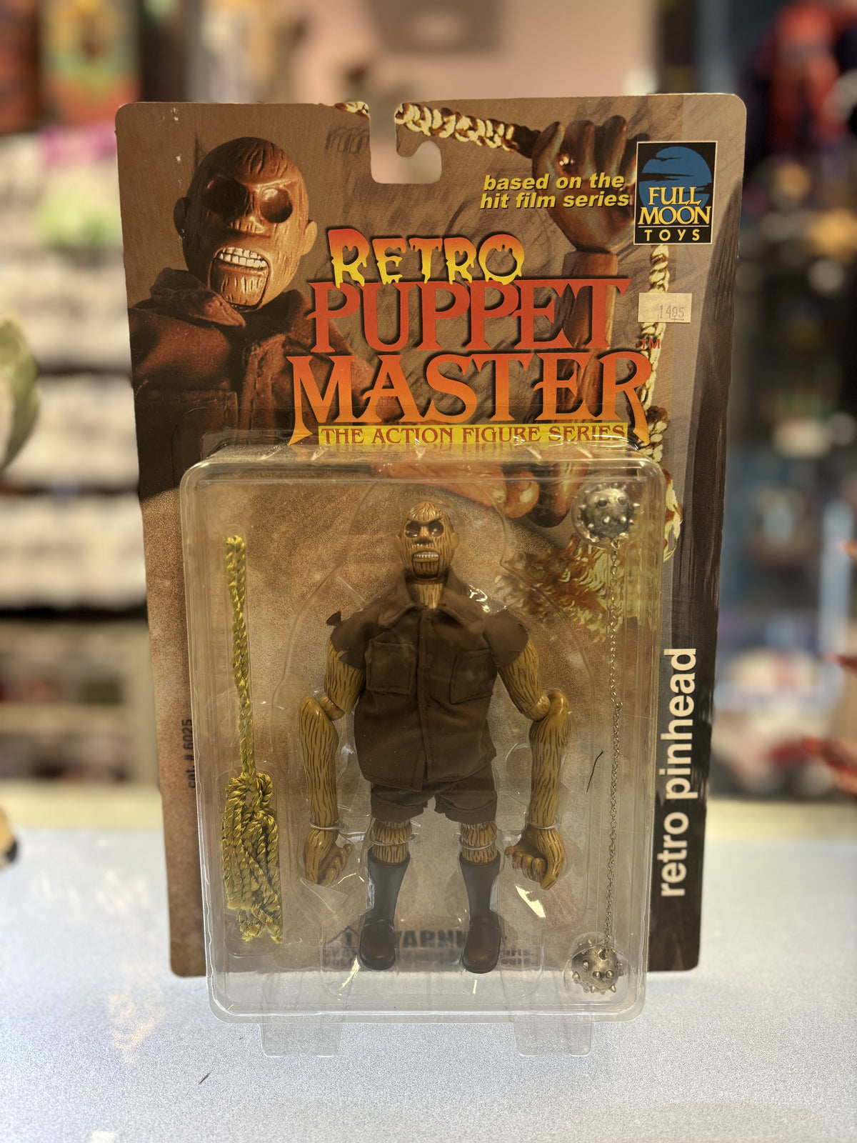 Retro Pinhead (Vintage Puppet Master, Full Moon Toys) product image 1, provided for visual reference and product detail